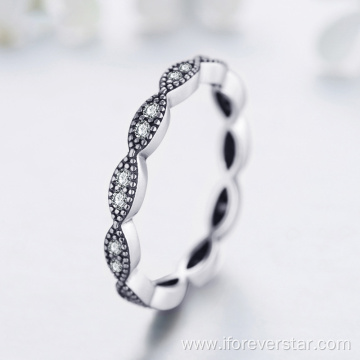 925 Sterling Silver Rings Jewelry Wedding Women Rings